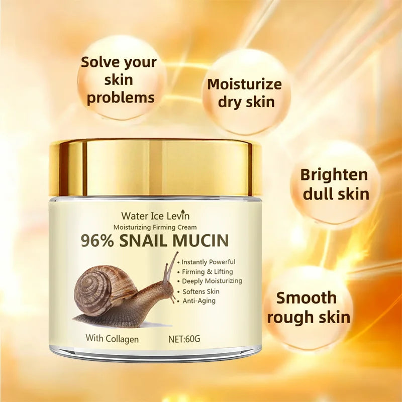 Snail Mucin 96% Extract Firming Cream – Lifting Moisturizer Firming Face Cream Qme