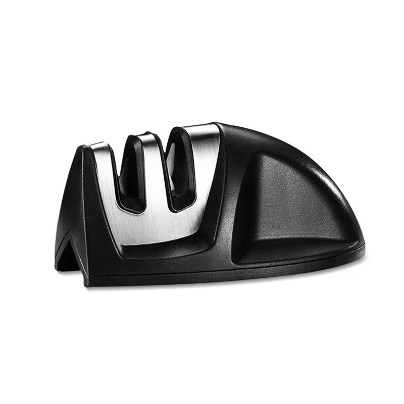 Mini 2-Stage Kitchen Knife Sharpener – Tungsten & Ceramic Knife Sharpener Qst 1 pieces S
