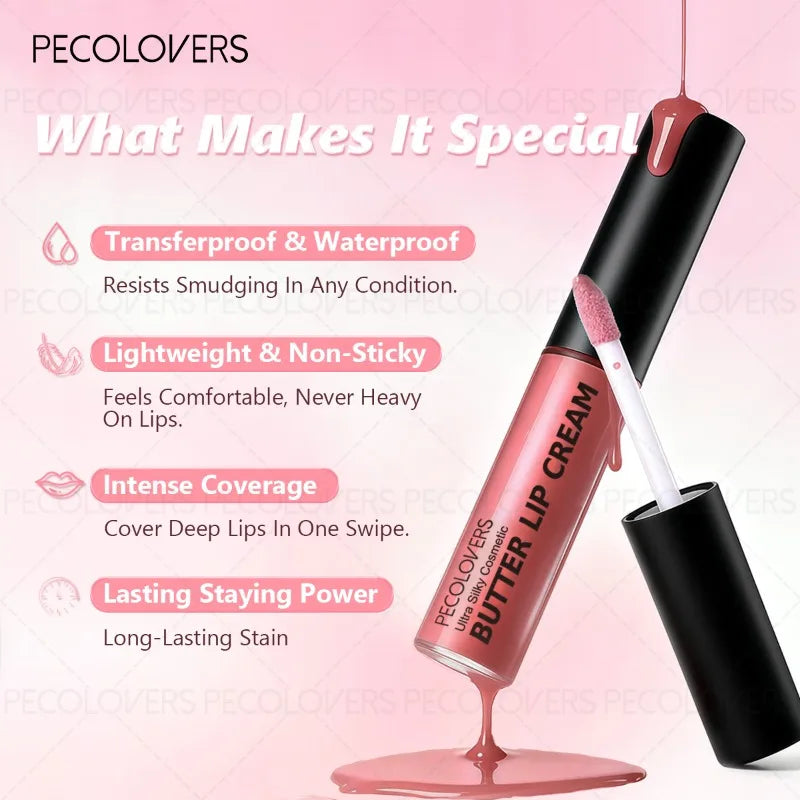 Buttery Lip Gloss 10-Piece Set – Silky, Hydrating & Colorful Lip Gloss Set Qme