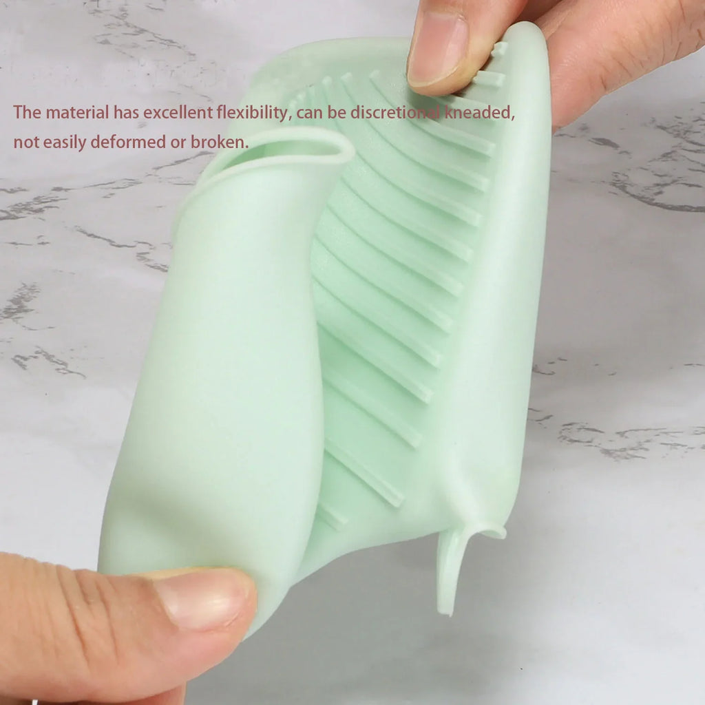 Silicone Oven Mitts – Non-Slip, Heat Resistant | 2-Pack Silicone Oven Mitts Qme