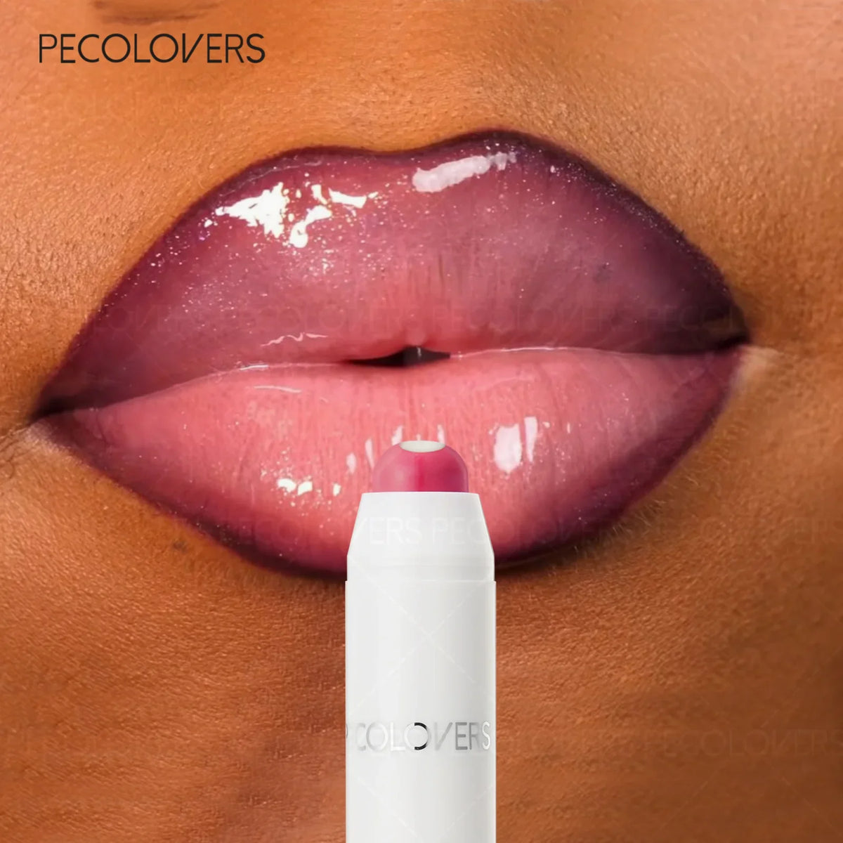 Hydrating Lip Gloss Pen | Glass Effect, Pink, Coral & Brown Lip Gloss Pen Qme