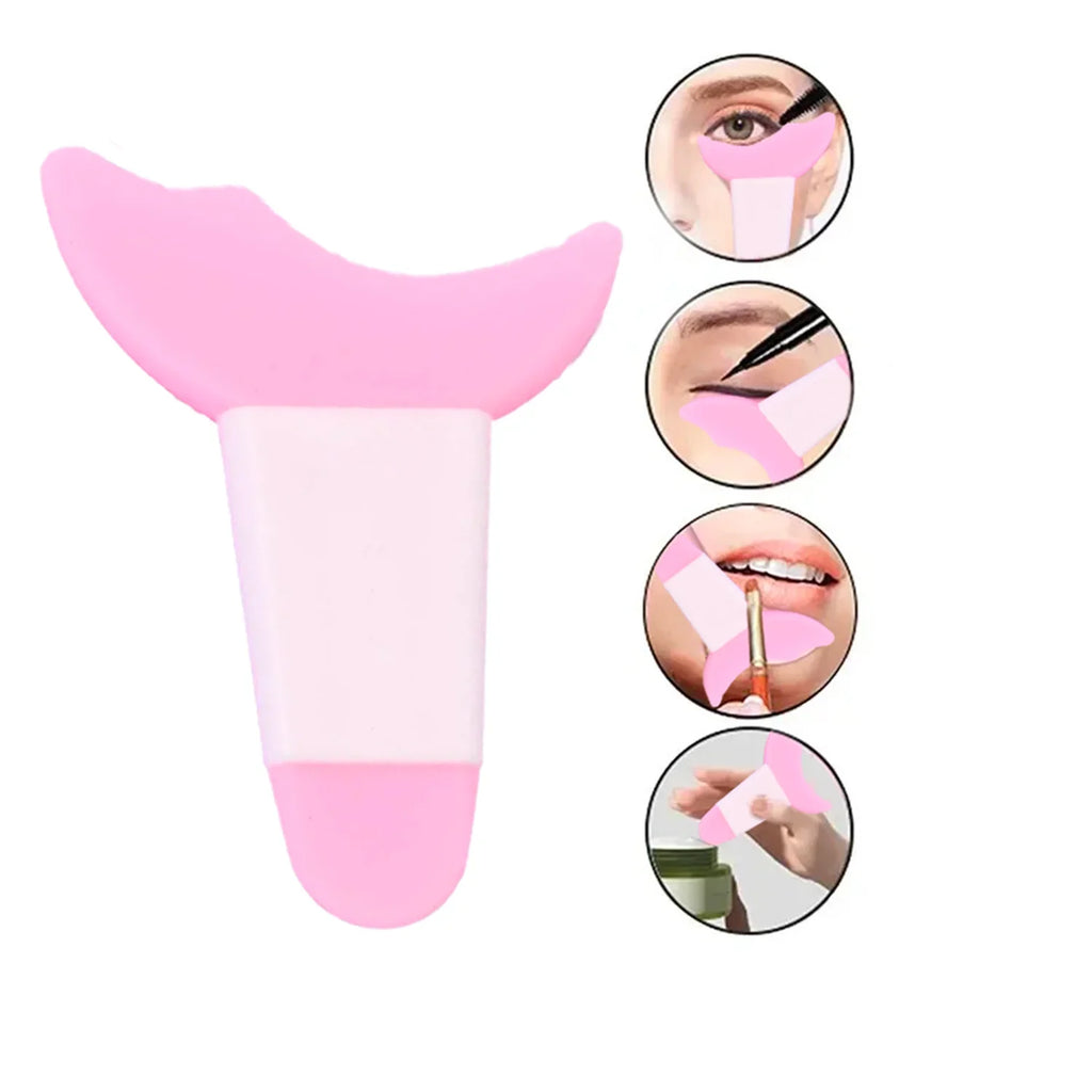 Silicone Eyeliner Stencil Winged Eye Makeup Guide | Reusable Eyeliner Stencil Tool Qme
