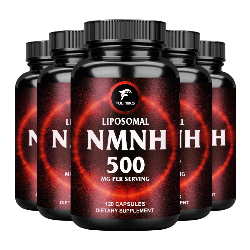 Fulimiks Liposomal NMNH 500mg – Vitality & Skin Health Capsules Liposomal Supplement Qst 5BOX 120pcs Hot Sale