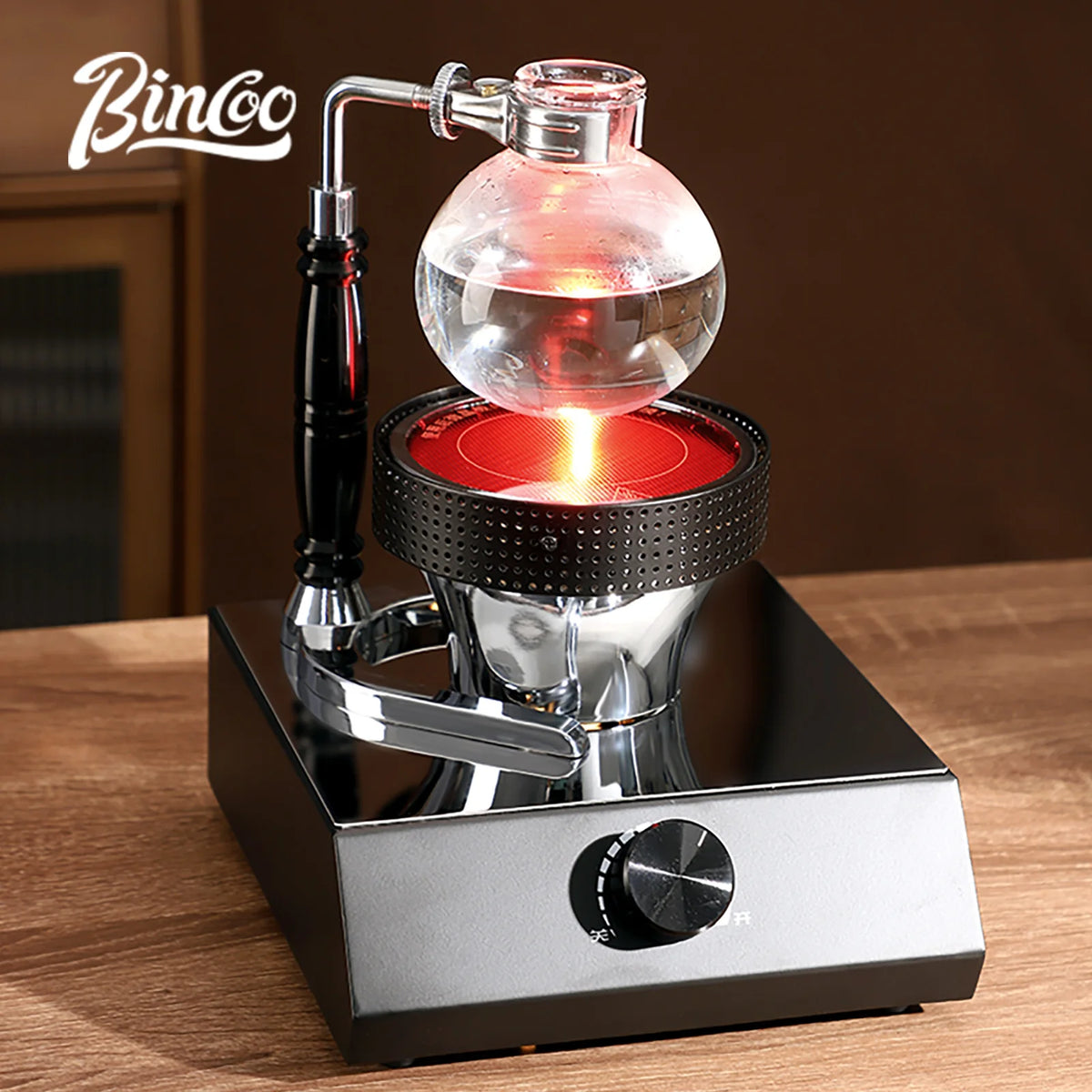 BINCOO 400W Siphon Coffee Heater – Halogen Infrared Electric Stove Coffee Brewing Heater Qst