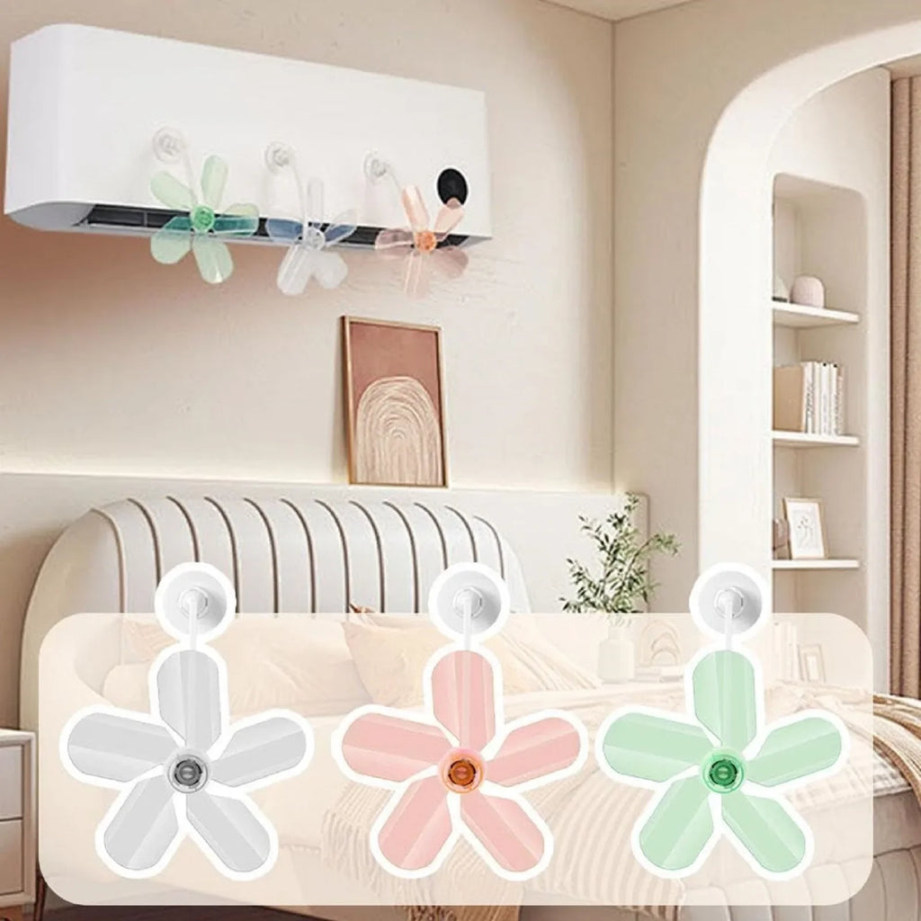 AC Vent Deflector 3-Pack | Universal Air Conditioning Fan Guard AC Vent Deflector Qme