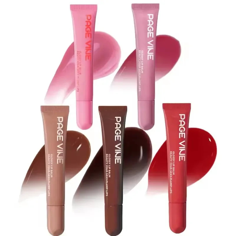 Phone Case Lip Gloss – Moisturizing Jelly Lipstick 12 Shades Lip Gloss Qme