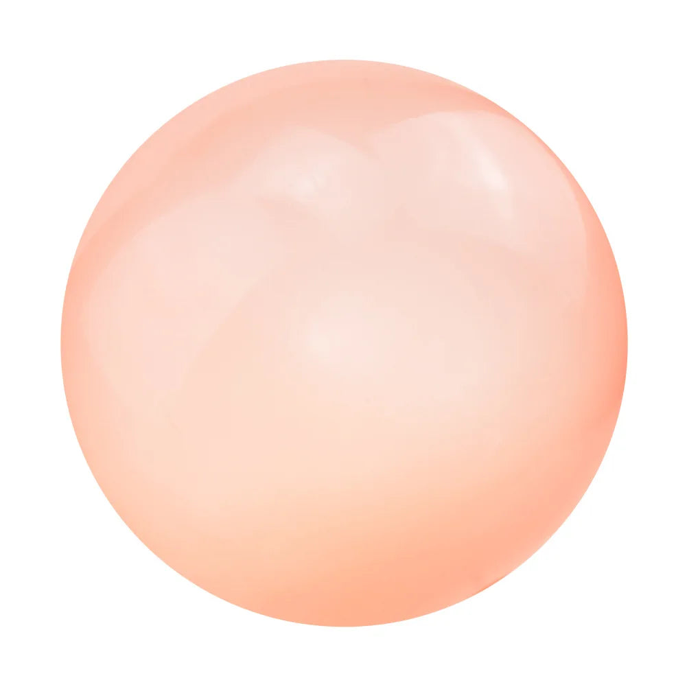 Water Filled Transparent Bubble Balls – Kids' Birthday Party Outdoor Party Ball Qme orange XS 40cm