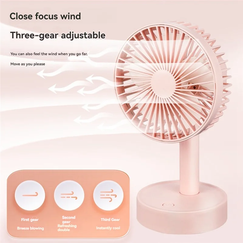 MiLESEEY B15C USB Rechargeable Portable Mini Fan Portable Mini Fan Qst