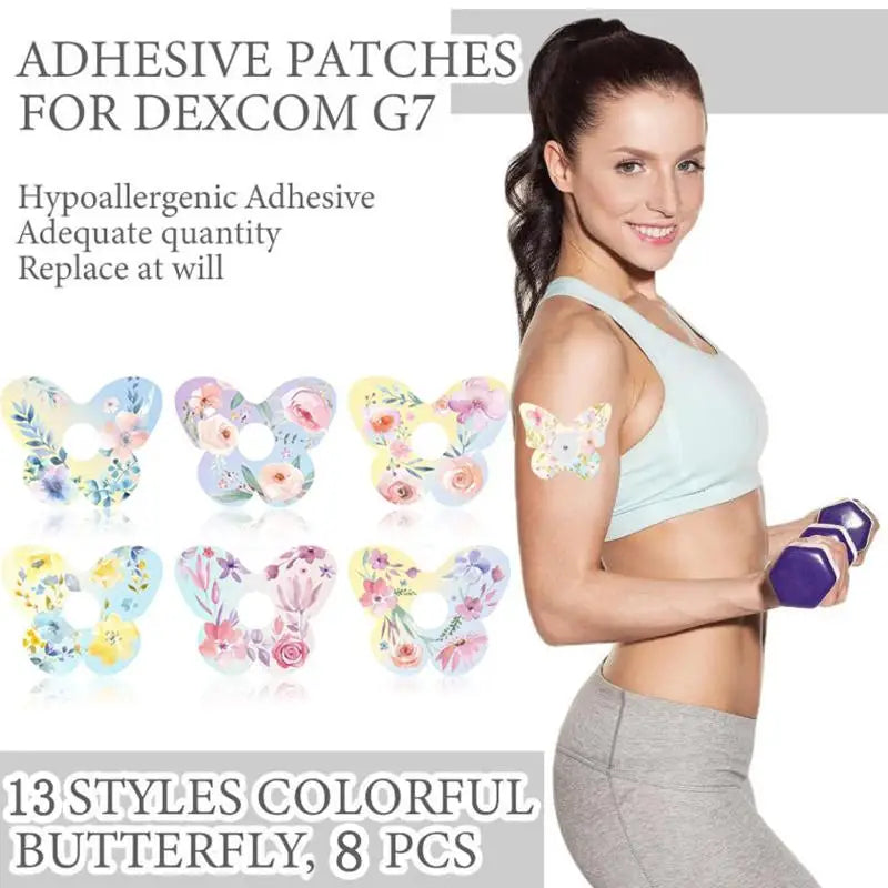 CGM Sensor Adhesive Patch – Hypoallergenic & Waterproof CGM Sensor Patch Qme