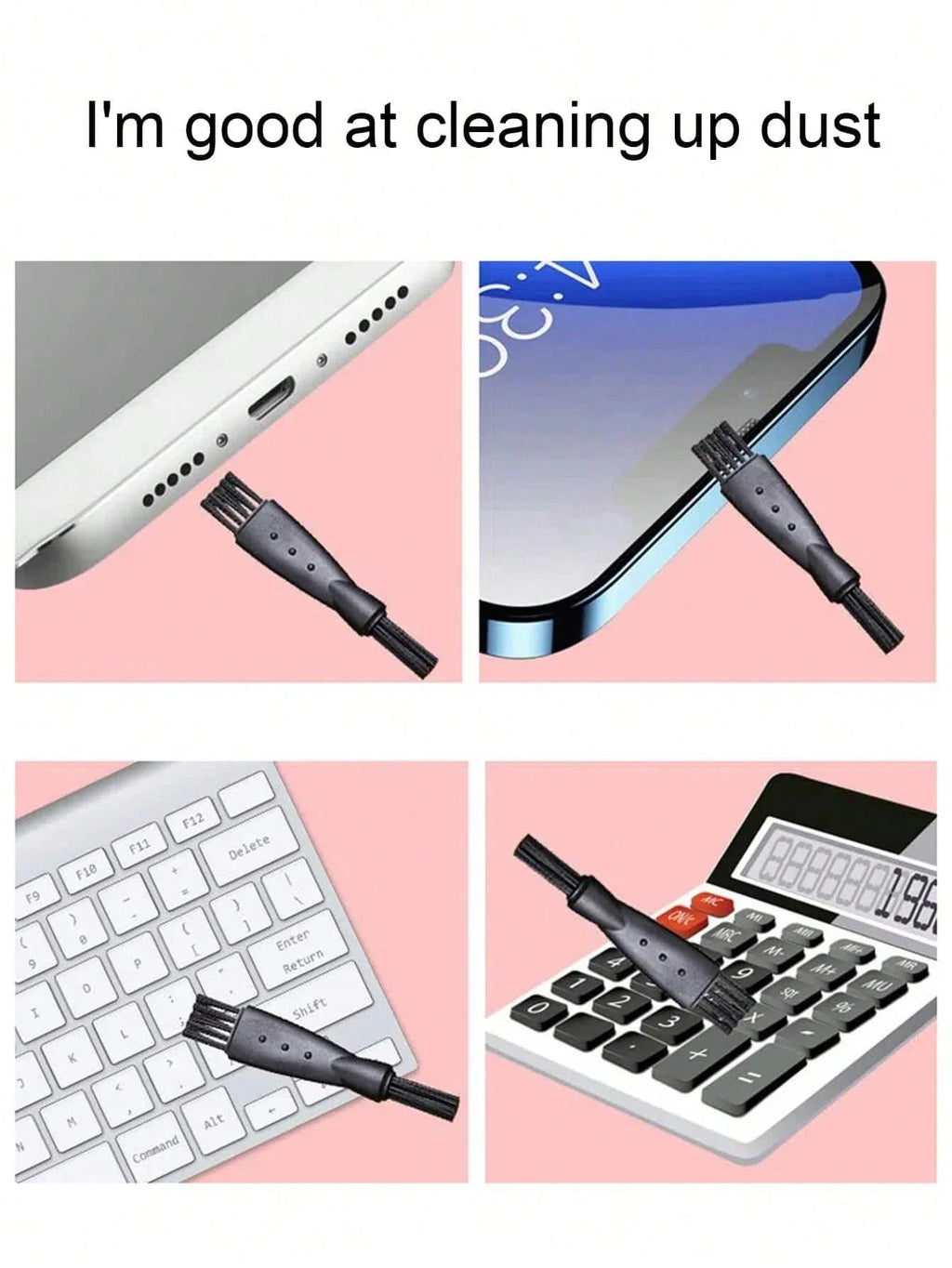 8-Piece Phone Charging Port & Speaker Cleaning Brush Kit Phone Cleaning Kit Qme