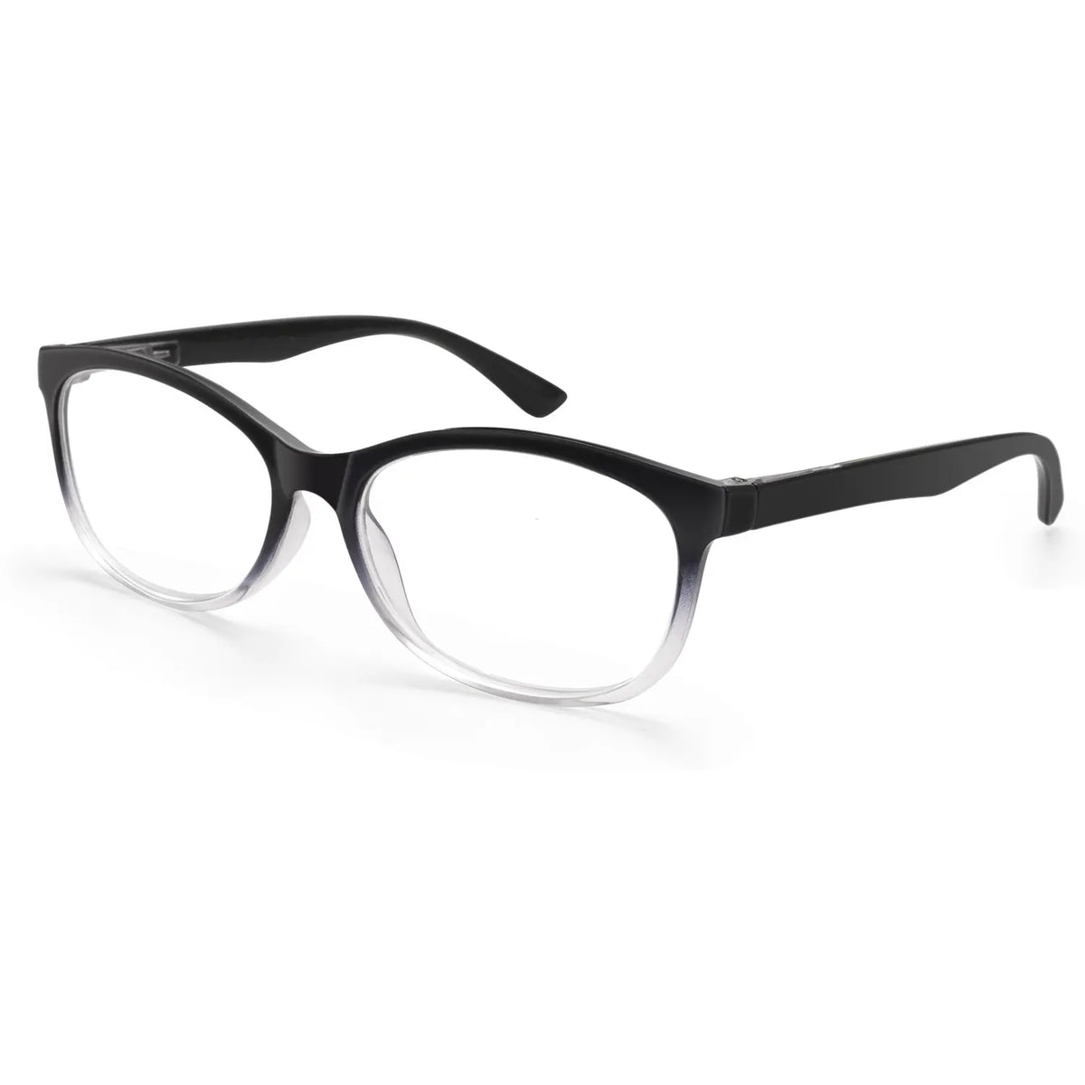 VOPHA 2-Pack Autofocus Reading Glasses HD Blue Light Blocking Reading Glasses Qst 1Black