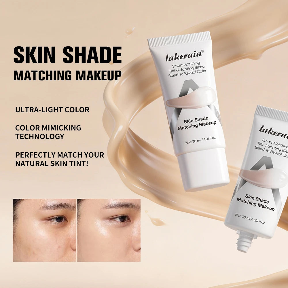 Lakerain Color-Changing Liquid Foundation – Brightening & Coverage Liquid Foundation Qst