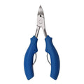 Stainless Steel Cuticle Nipper & Toenail Clipper | Nail Art Tool Cuticle Nipper Clipper Qme one size Blue