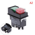 Electromagnetic Push Button Switch Starter IP55 KJD17 KLD28 Machine Tool Switch Qme A2 5pin