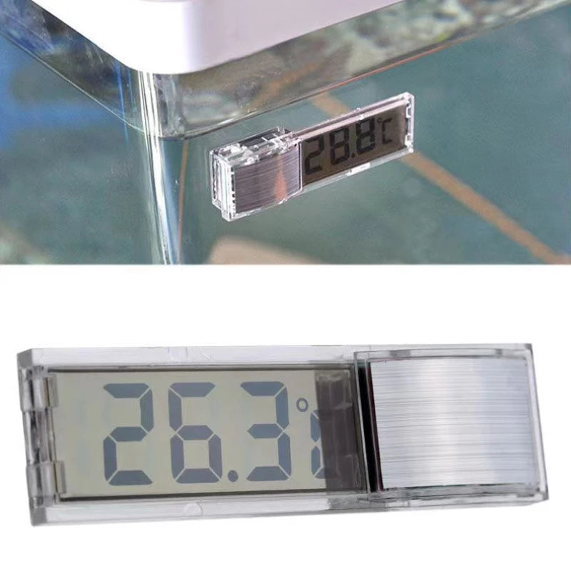 3D Digital LED Aquarium Thermometer – Fish Tank Temp Meter Aquarium Thermometer Qst