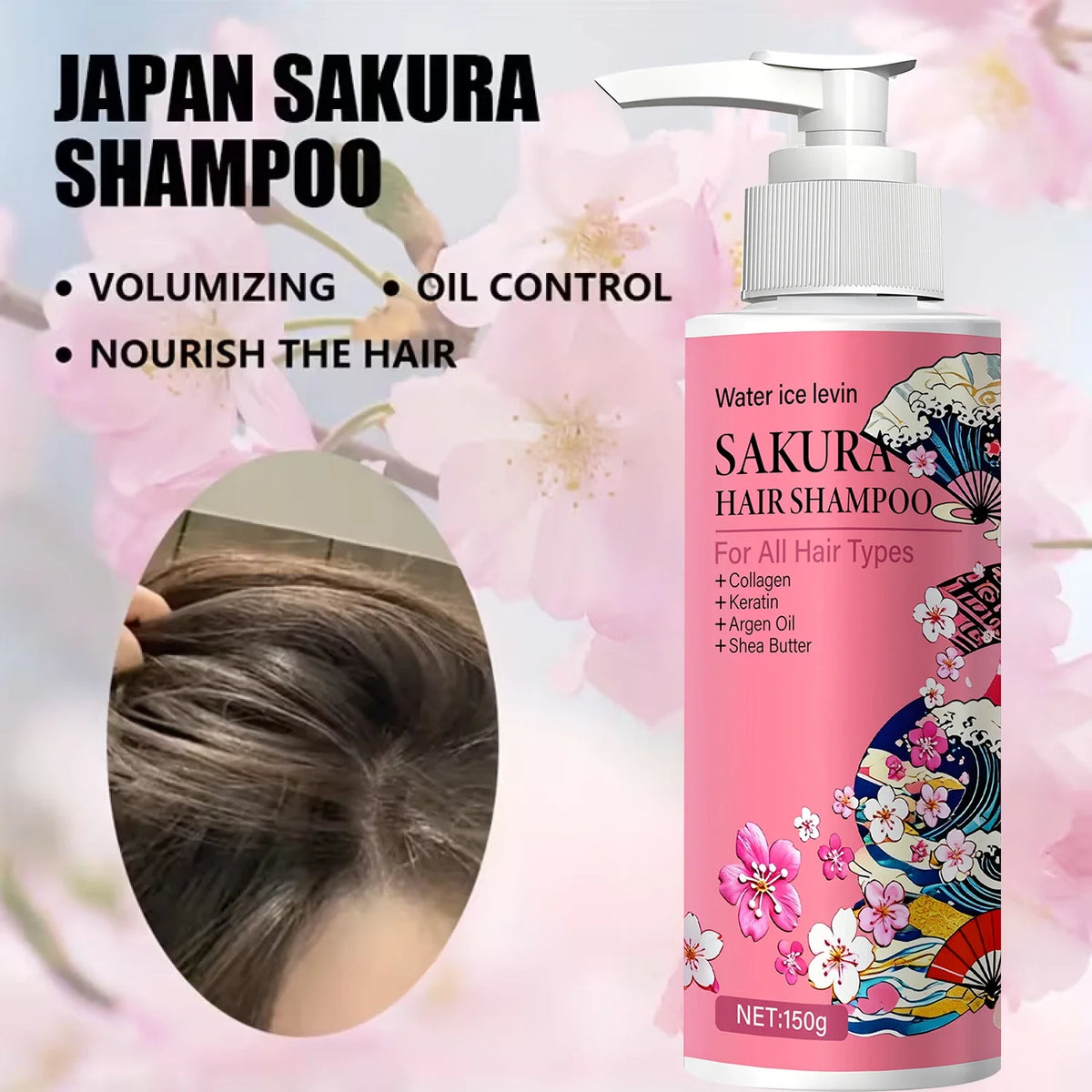 Sakura Collagen Keratin Nourishing Smoothing Shampoo – All Hair Types Nourishing Hair Shampoo Qme