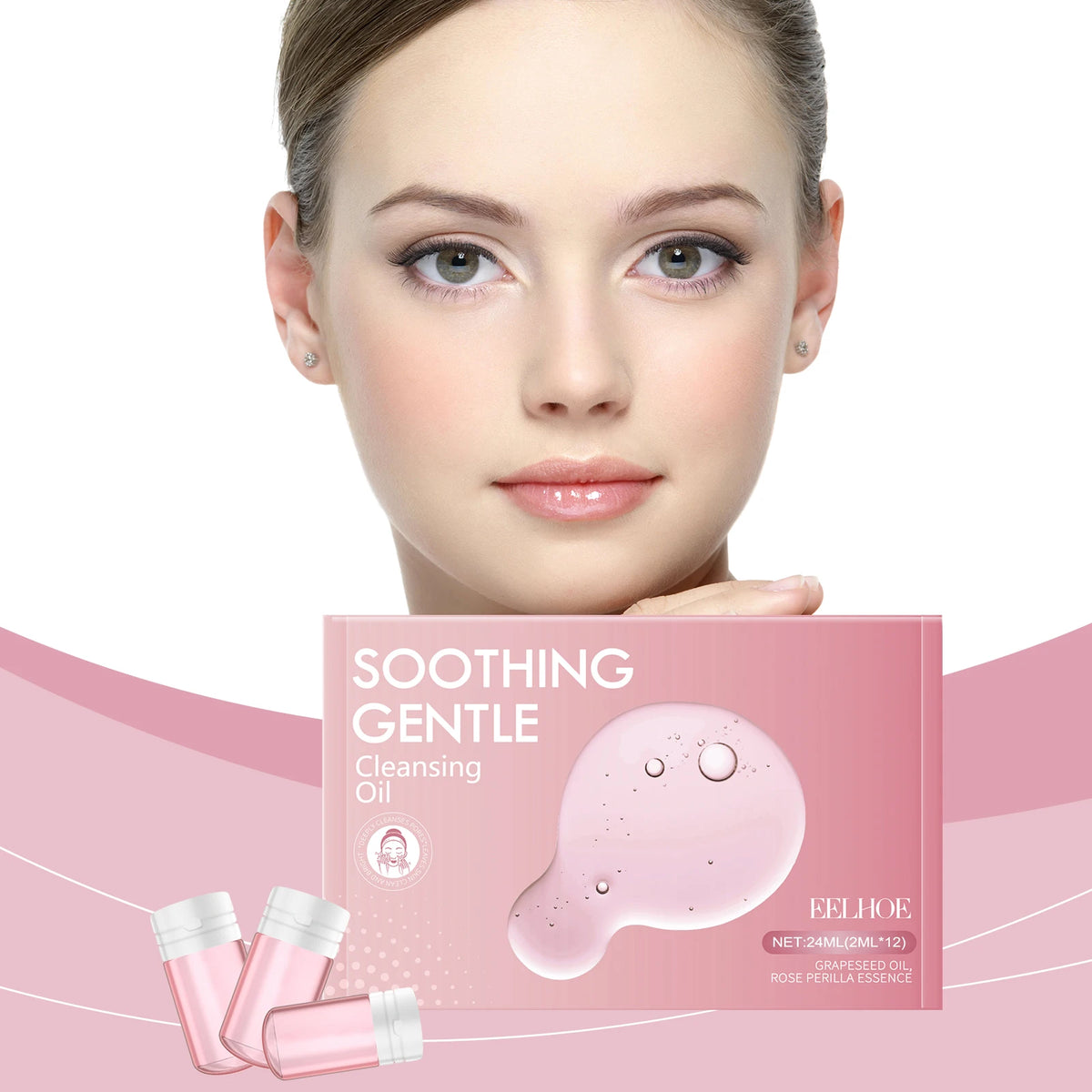 Eelhoe Gentle Makeup Remover Oil – Face, Eyes & Lips Makeup Remover Oil Qst