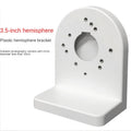 ABS Hemisphere Dome Camera Wall Mount Bracket 2-Pack Camera Wall Mount Qme 2pcs