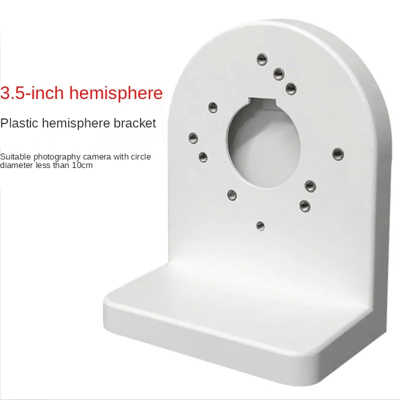 ABS Hemisphere Dome Camera Wall Mount Bracket 2-Pack Camera Wall Mount Qme 2pcs