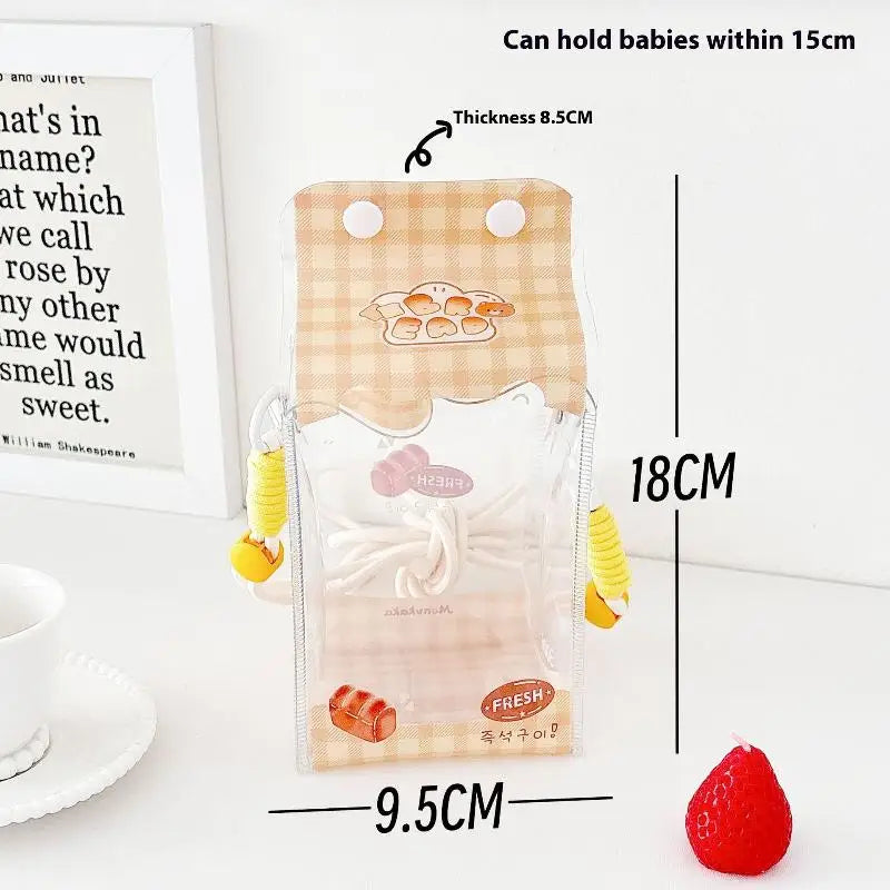 Cute Cartoon PVC Badge Display Bag – Portable & Decorative Badge Display Bag Qme