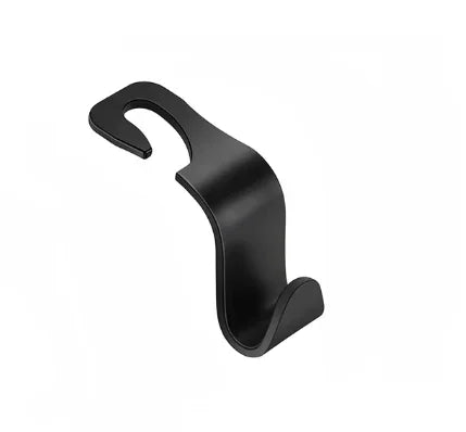Car Headrest Hooks – Seat Back Bag Clips & Organizer 4-Pack Car Seat Organizer Qme 1pcs Black