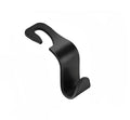 Car Headrest Hooks – Seat Back Bag Clips & Organizer 4-Pack Car Seat Organizer Qme 1pcs Black