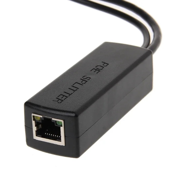 PoE Splitter Adapter 10/100M IEEE802.3at/af for IP Camera PoE Splitter Adapter Qme