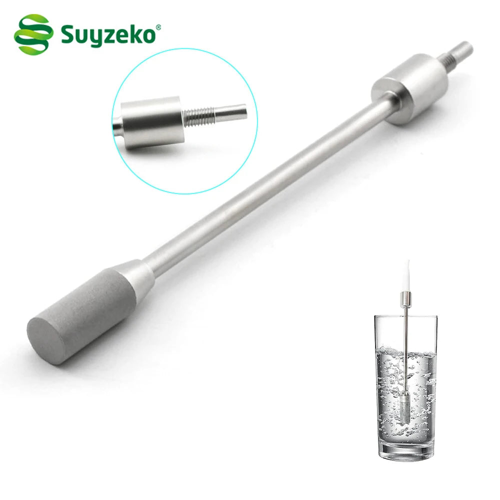 Suyzeko Hydrogen Gas Diffuser – H2 Bubble Aeration Head Hydrogen Water Accessory Qst