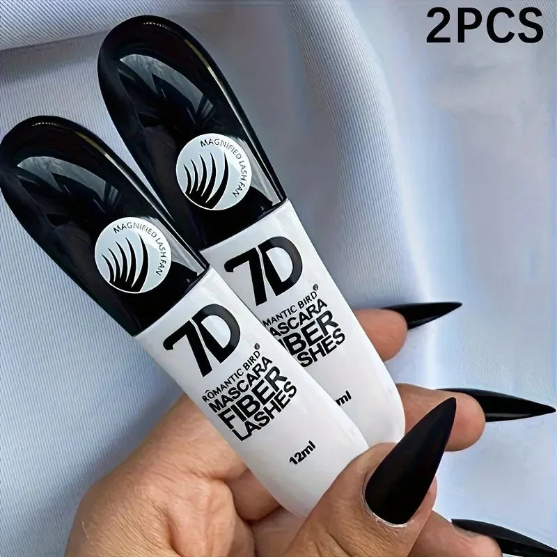 9D Fiber Mascara – Waterproof, Curling & Sweatproof Fiber Mascara Qme 2 PCS