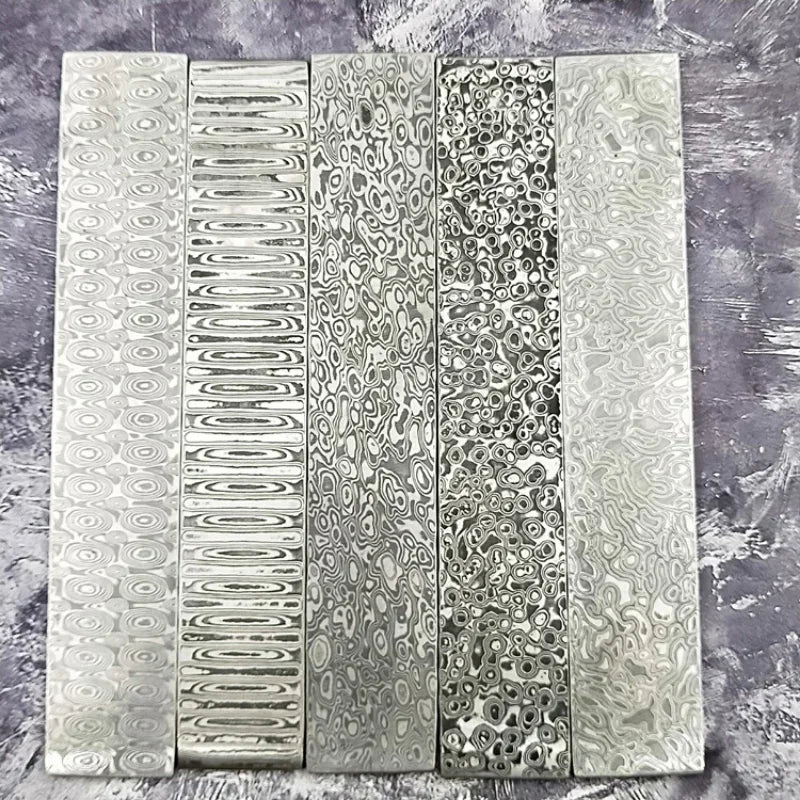 VG10 Damascus Steel Knife Billet 15cm – 57-59 HRC DIY Blank Knife Making Billet Qst