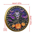 Halloween Metal Collector Coins – Party Decor & Treasure Hunt Novelty Collector Coins Qme B China Mainland