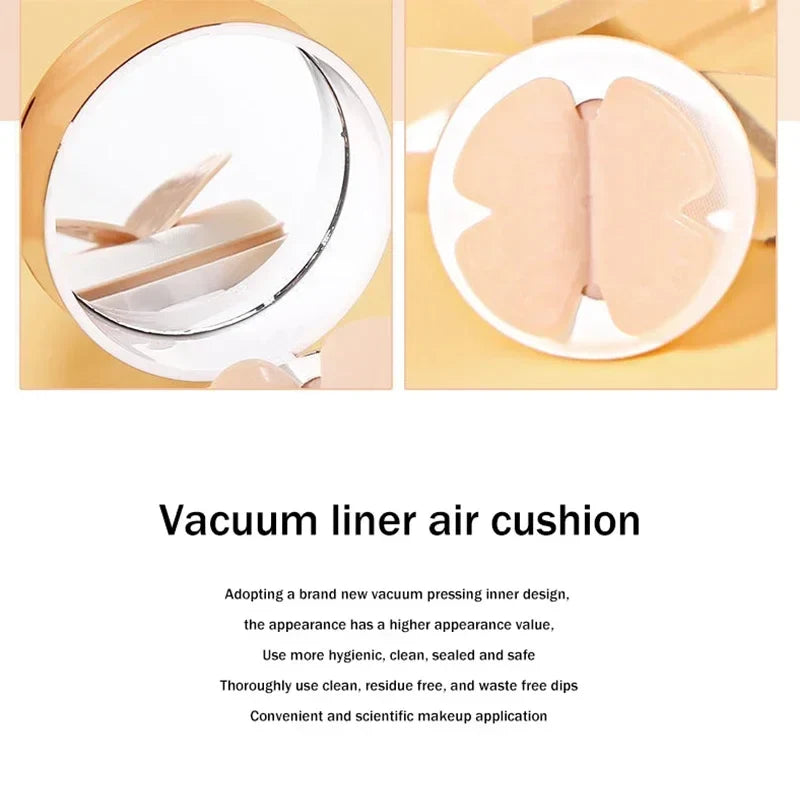 Air Cushion BB Cream Butterfly Puff Foundation | Qme Air Cushion Foundation Qme