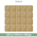 TENS EMS Self-Adhesive Electrode Pads – 10/20 Pcs Replacement Electrode Replacement Pads Qst 20Pcs