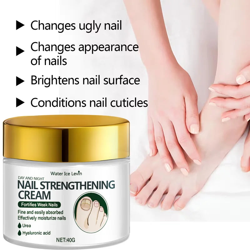 Day & Night Nail Strengthening Cream – Hyaluronic Acid & Urea Nail Strengthening Cream Qme