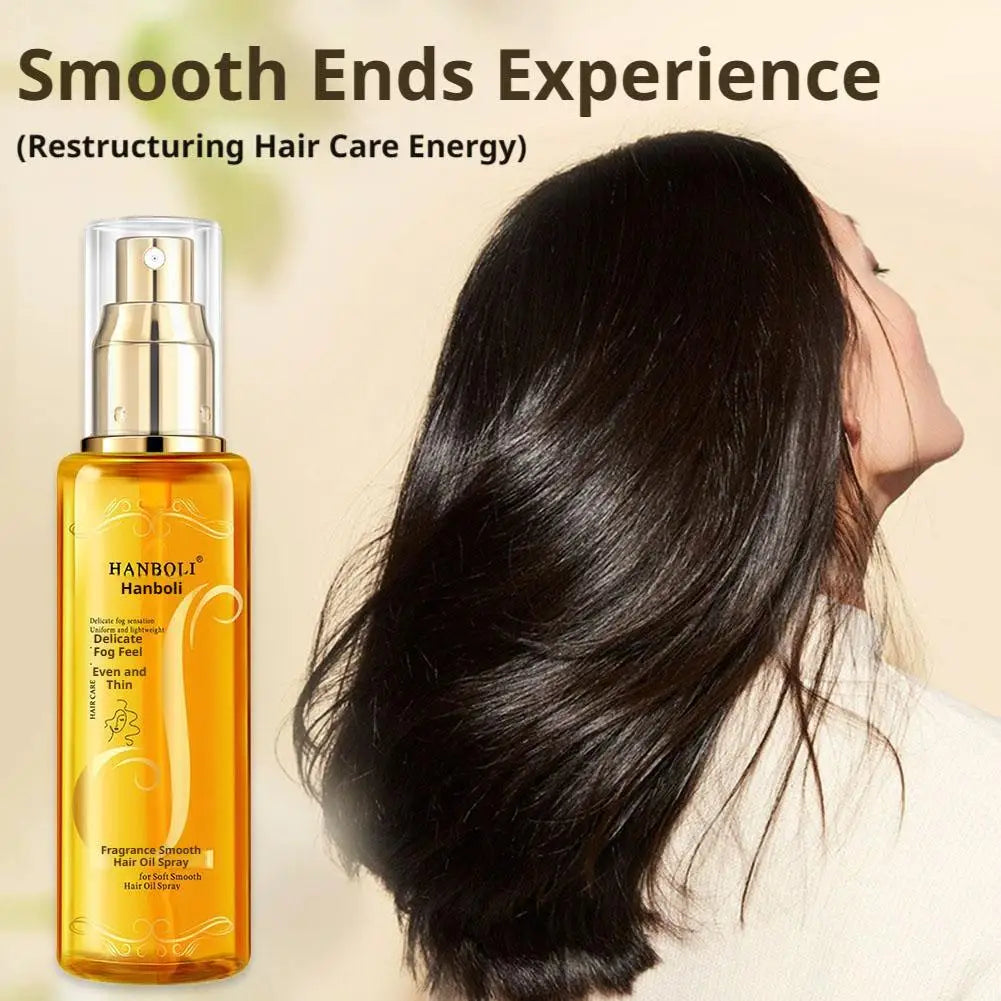 Essential Oil Hair Spray – Moisturizing & Softening Essence Leave-In Hair Spray Qme 1pcs