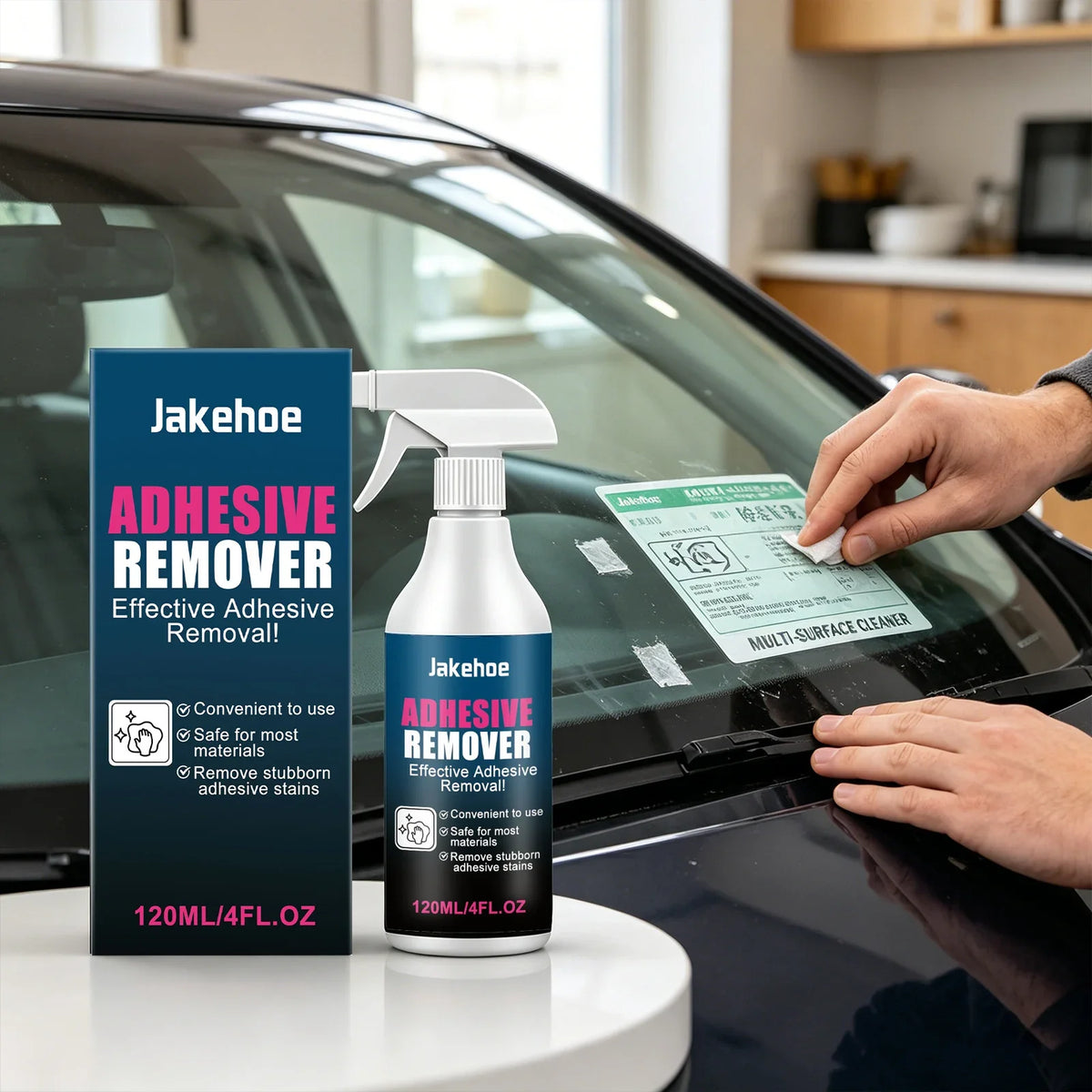 Fast-Acting Adhesive Remover Spray – Tape & Label Residue Adhesive Remover Spray Qme