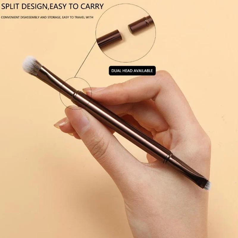 Mini Travel Makeup Brush Set – 6-Piece Portable Cosmetic Kit Makeup Brush Set Qme