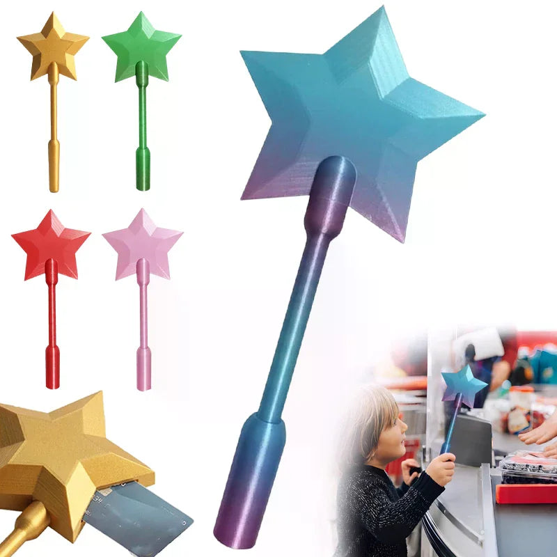 3D Printed Star NFC Contactless Card Holder – Tap to Pay | Qme NFC Card Holder Qme
