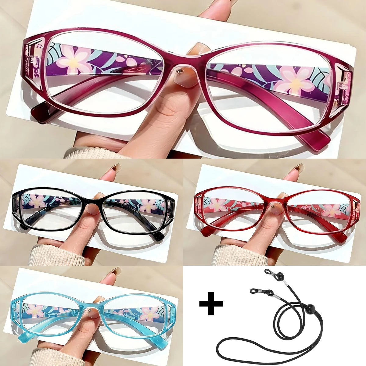 VOPHA Auto Focus Blue Light Blocking Reading Glasses Unisex L8 Reading Glasses Qst