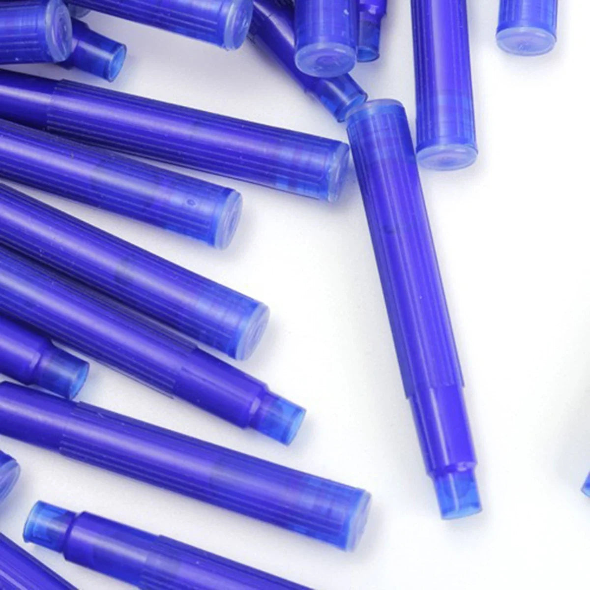 12-Pack Erasable Blue Ink Fountain Pen Cartridge Refills Fountain Pen Refills Qme
