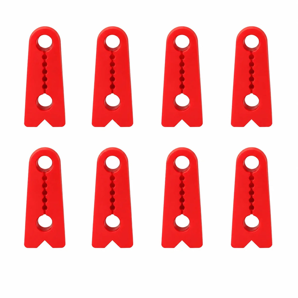 Silicone Car Door Buffer Pads | Soundproof Gasket Set of 4 Car Door Buffer Pad Qme 8pcs-Red