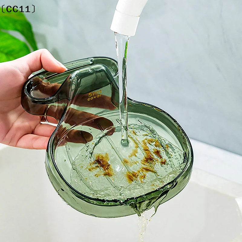 Silicone Pot Lid Holder & Drip Tray – No Drilling Needed Pot Lid Holder Qme