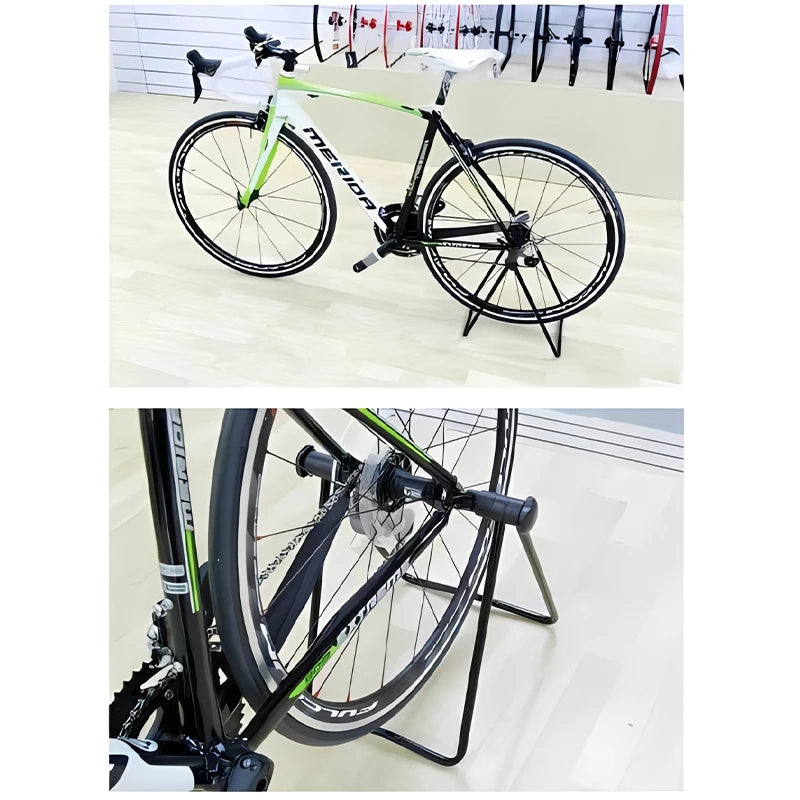 Foldable Bicycle Hub Stand – Universal Bike Repair Display Rack Bicycle Repair Stand Qst