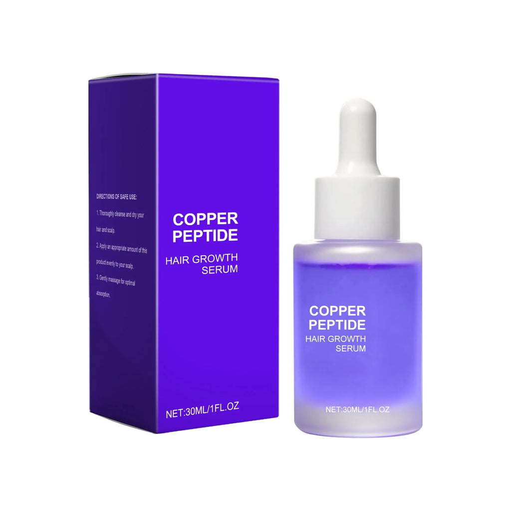 Copper Peptide Hair Growth Serum – Strengthen & Nourish 30ml Hair Growth Serum Qst
