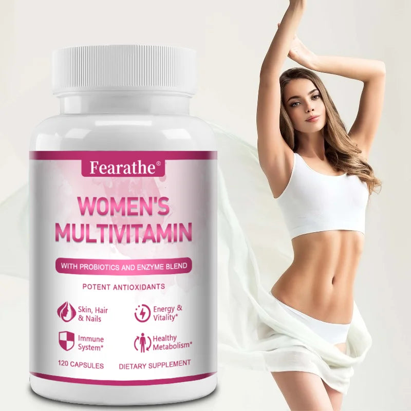 Women's Multivitamin Capsules – Complete Daily Nutrient Support Women's Multivitamin Qst