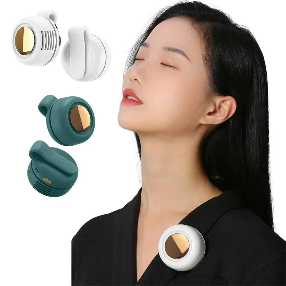 Mini Waist Fan 3-Speed Rechargeable Personal Fan | Portable Portable Personal Fan Qme
