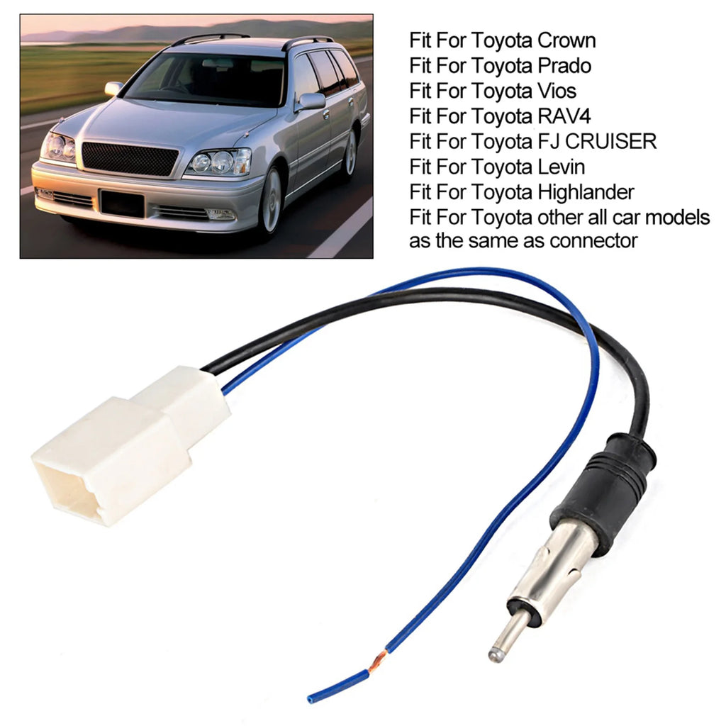 Toyota Car Radio Antenna Adapter Cable with Amplifier – ABS Antenna Adapter Cable Qst