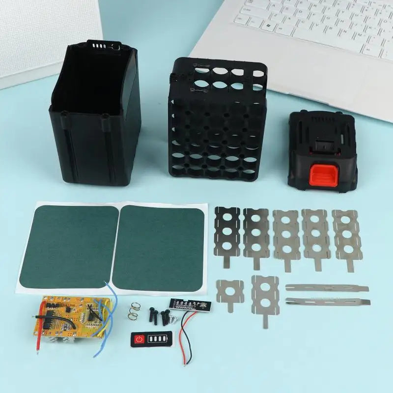60A 30-Cell 18650 Lithium BMS Board 25V–42V Battery Pack PCB Battery Management Board Qme