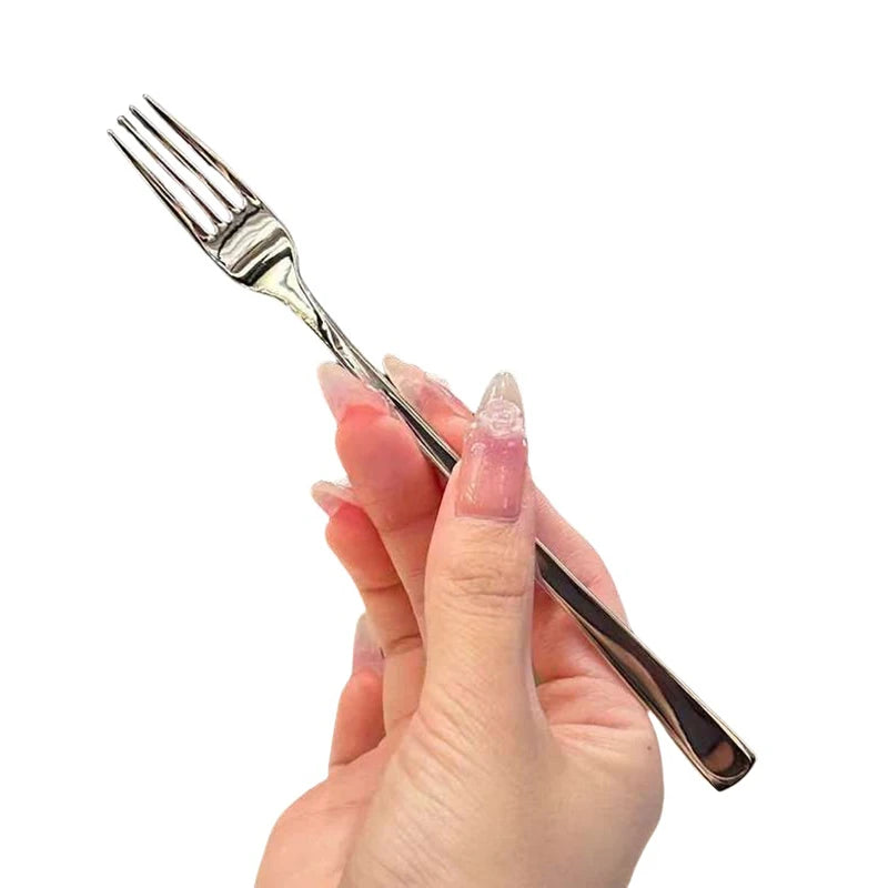 Stainless Steel Four-Tine Table Forks – Korean Cutlery Set Stainless Steel Fork Qst Default Title