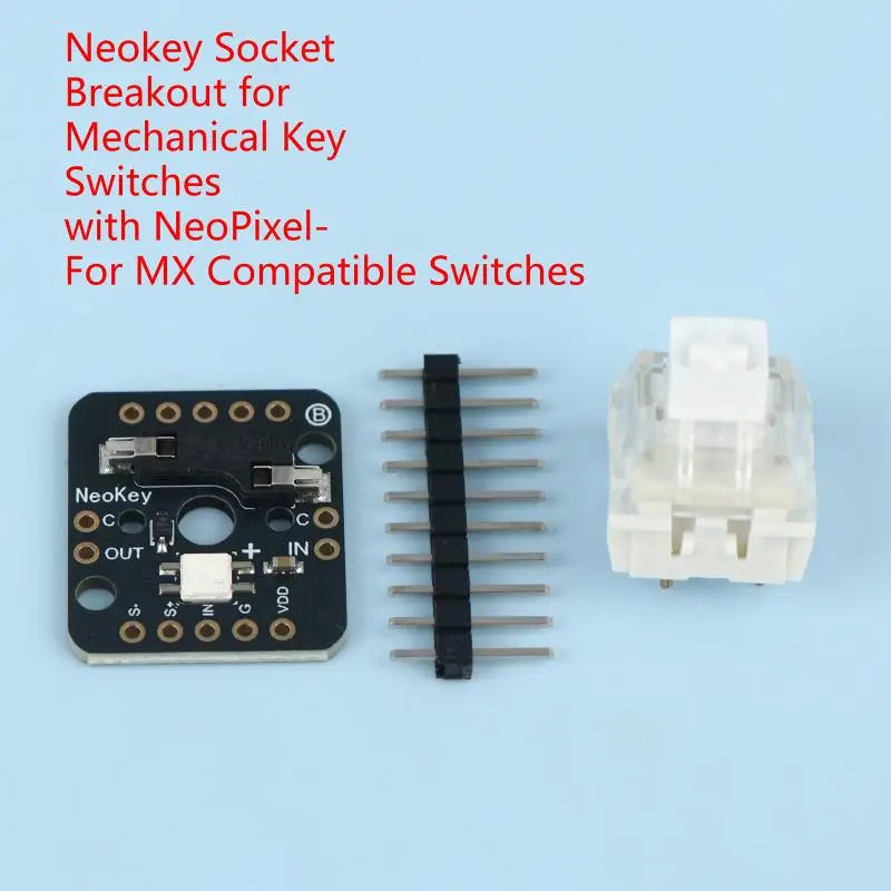 NeoKey Socket Breakout Board for Mechanical Key Switches Keyboard Breakout Board Qme
